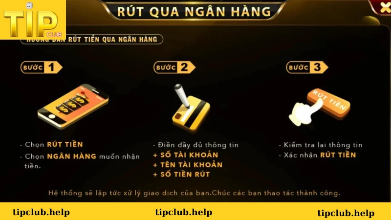 Rút tiền Tipclub